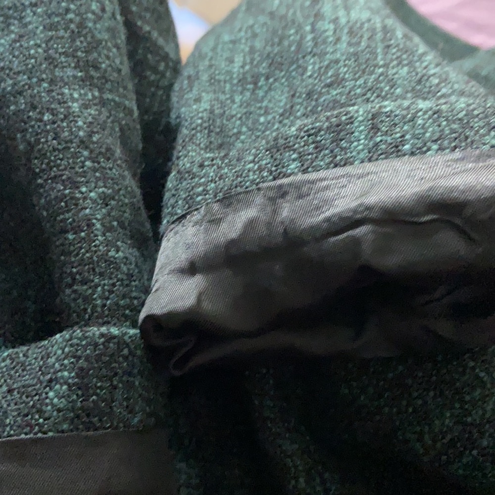 Classic Double-Breasted Blazer in Dark Green - Picture 10 of 10